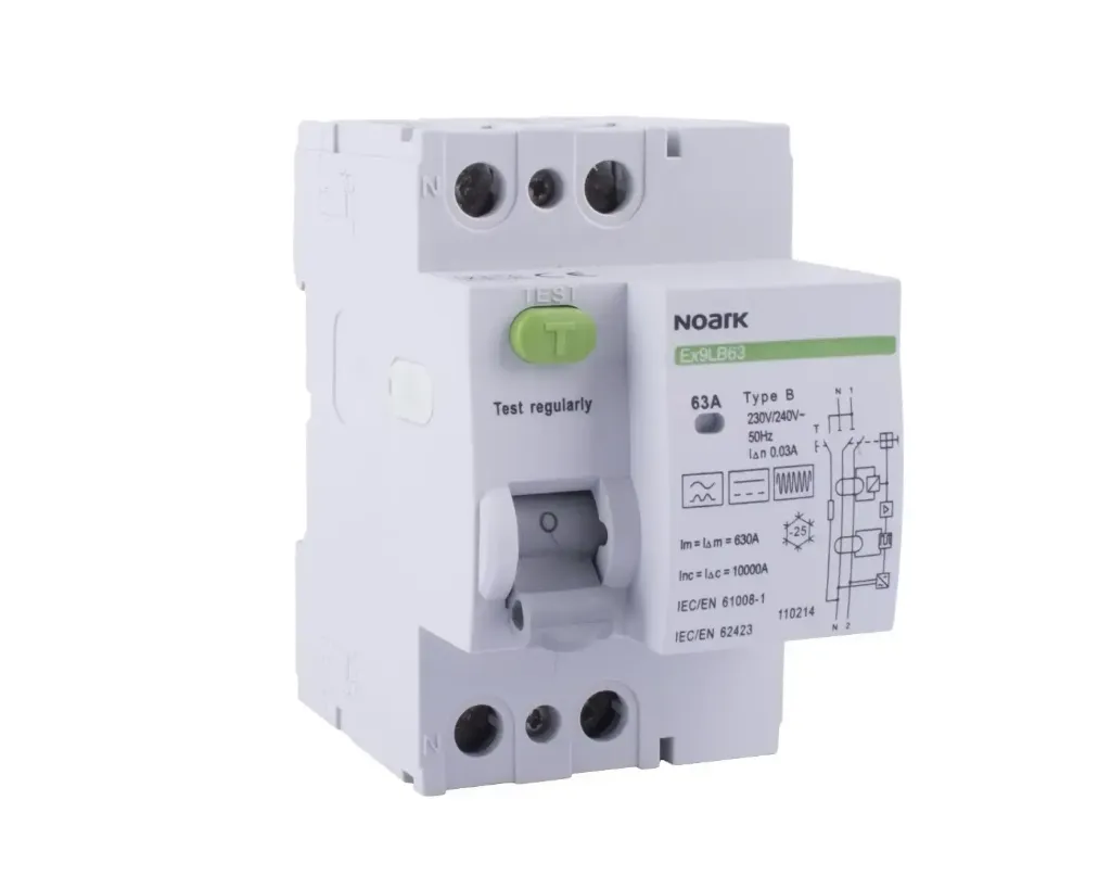 Ex9LB63 1P+N 63A 100mA